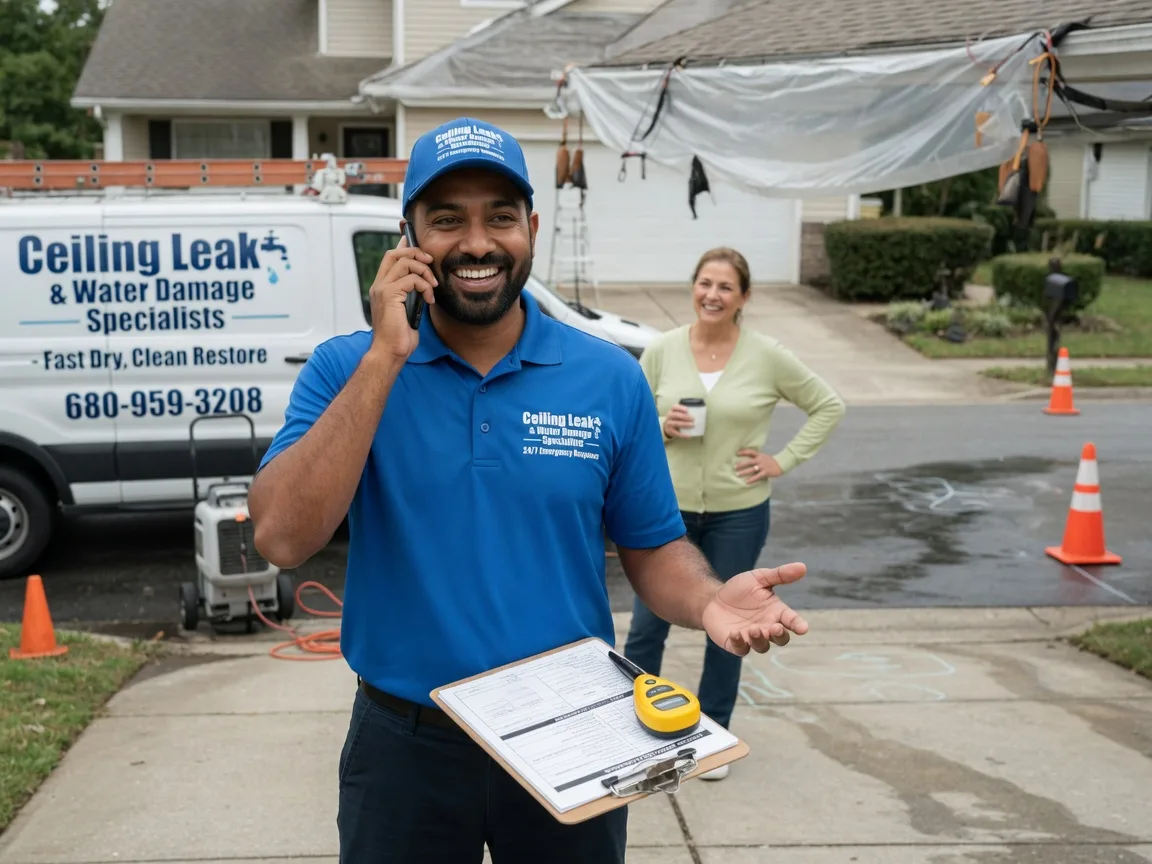 Ceiling Leak Cleanup Prescott, AZ FAQs